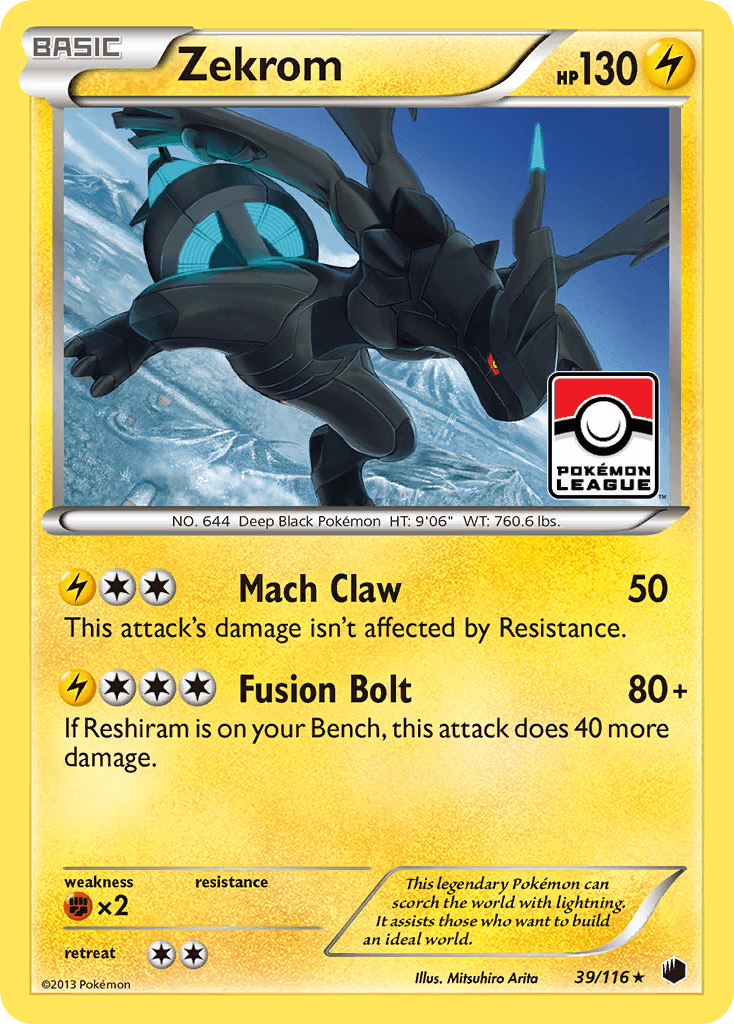 Zekrom, Plasma Freeze 39