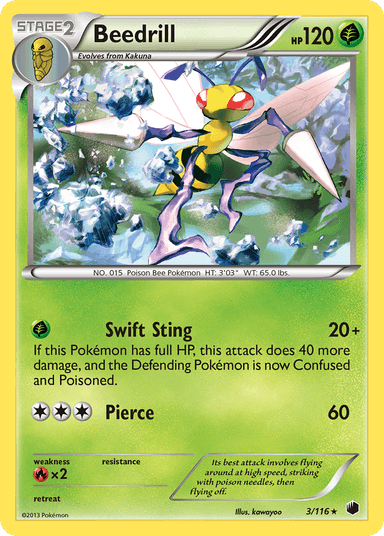 Beedrill, Plasma Freeze 3