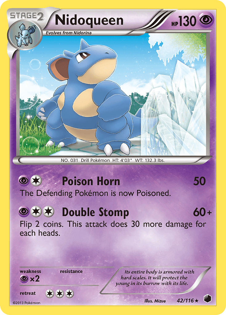Nidoqueen, Plasma Freeze 42