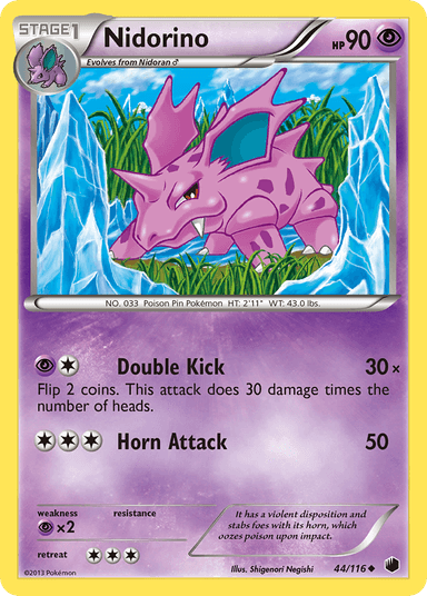 Nidorino, Plasma Freeze 44