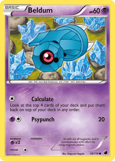 Beldum, Plasma Freeze 50