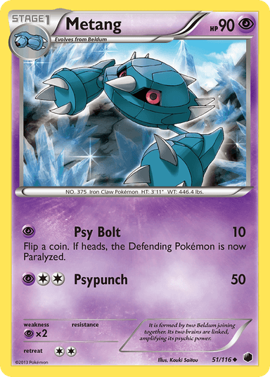 Metang, Plasma Freeze 51