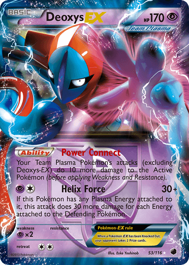 Deoxys-EX, Plasma Freeze 53