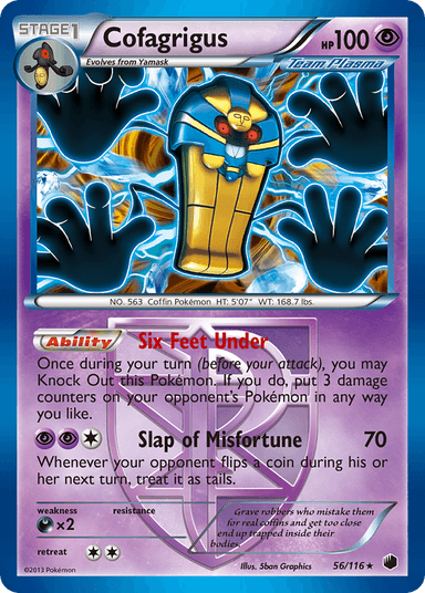 Cofagrigus, Plasma Freeze 56