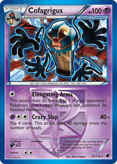 Cofagrigus, Plasma Freeze 57