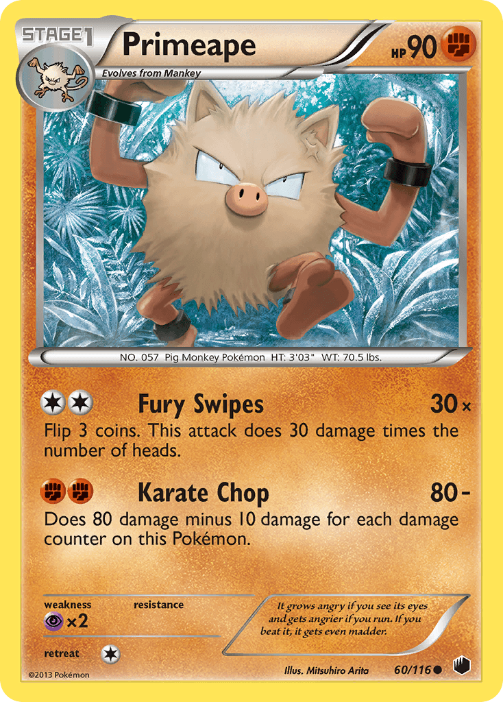 Primeape, Plasma Freeze 60