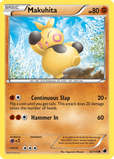 Makuhita, Plasma Freeze 62