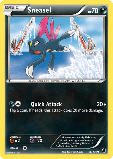 Sneasel, Plasma Freeze 65