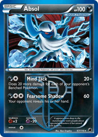 Absol, Plasma Freeze 67