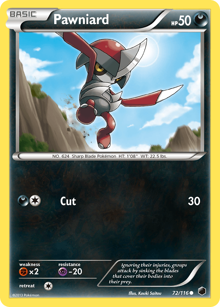 Pawniard, Plasma Freeze 72