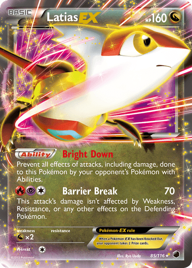 Latias-EX, Plasma Freeze 85