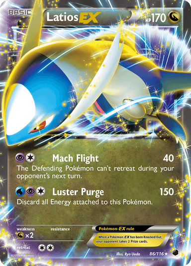 Latios-EX, Plasma Freeze 86