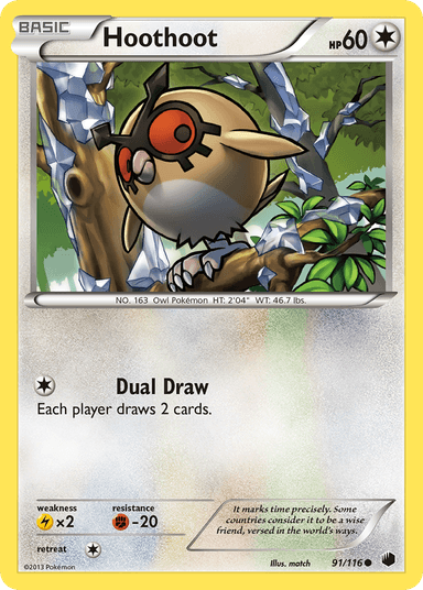 Hoothoot, Plasma Freeze 91