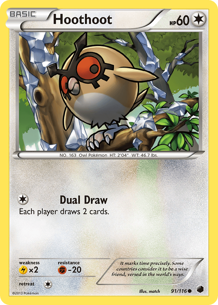 Hoothoot, Plasma Freeze 91