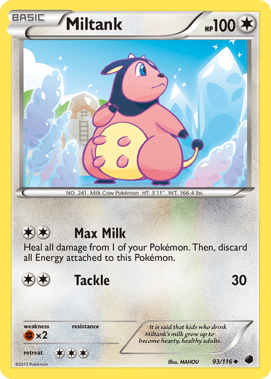 Miltank, Plasma Freeze 93