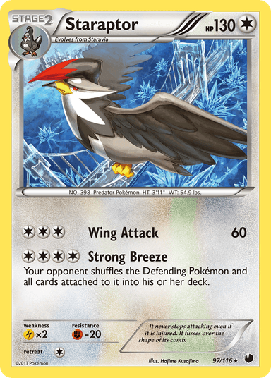 Staraptor, Plasma Freeze 97