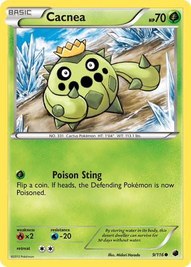 Cacnea, Plasma Freeze 9