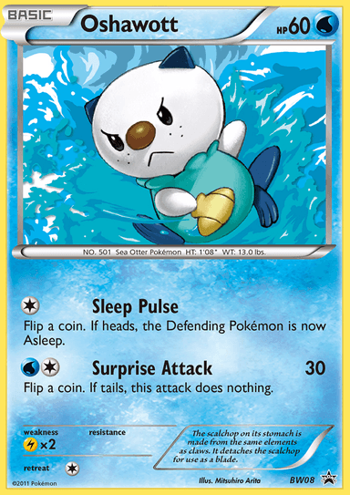 Oshawott, BW Black Star Promos BW08