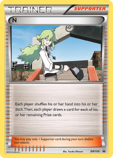 N, BW Black Star Promos BW100