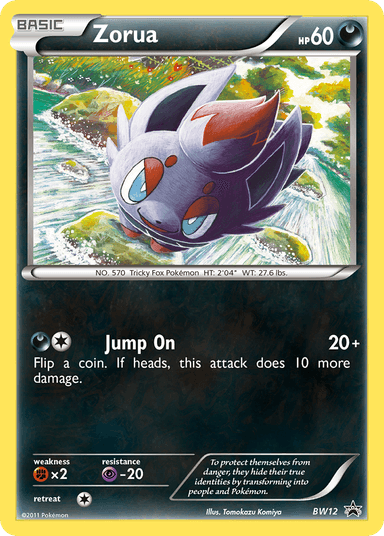 Zorua, BW Black Star Promos BW12
