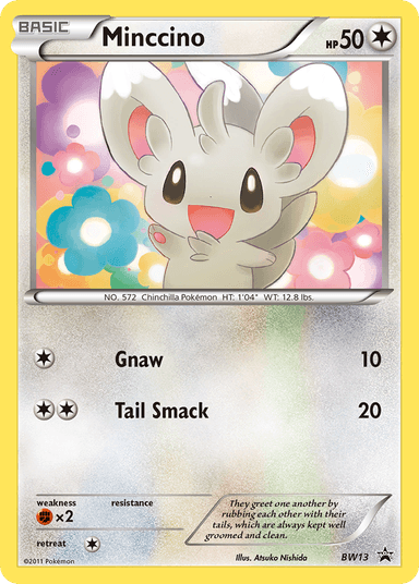 Minccino, BW Black Star Promos BW13
