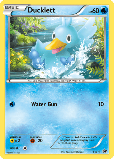 Ducklett, BW Black Star Promos BW17