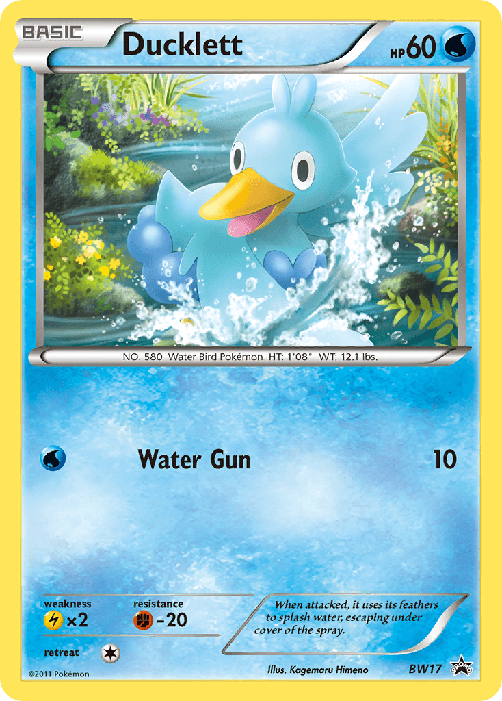 Ducklett, BW Black Star Promos BW17