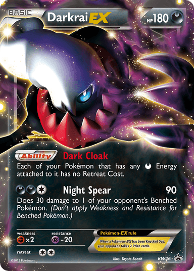 Darkrai-EX, BW Black Star Promos BW46