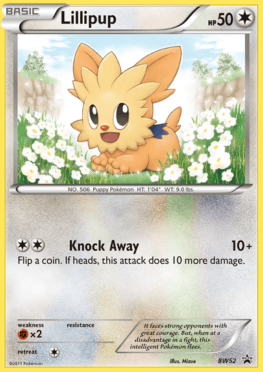 Lillipup, BW Black Star Promos BW52