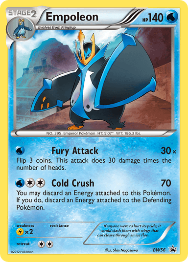 Empoleon, BW Black Star Promos BW56