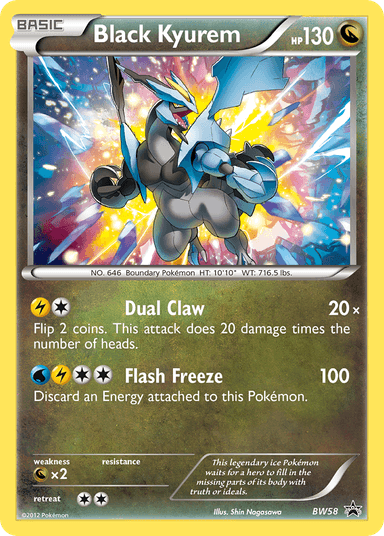 Black Kyurem, BW Black Star Promos BW58