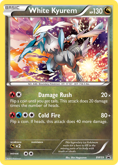 White Kyurem, BW Black Star Promos BW59