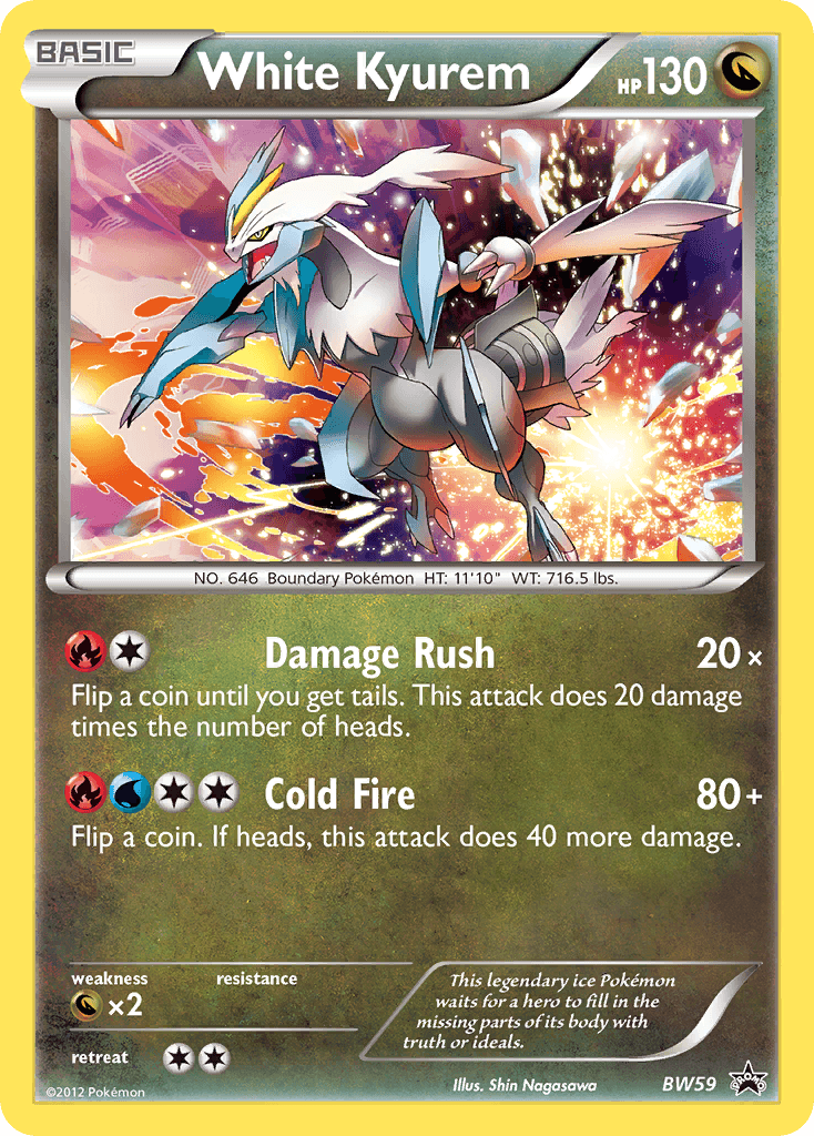 White Kyurem, BW Black Star Promos BW59