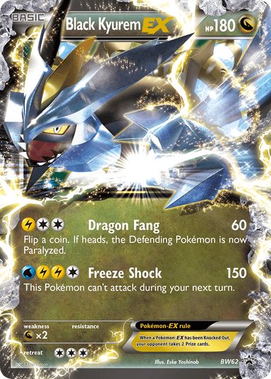 Black Kyurem-EX, BW Black Star Promos BW62