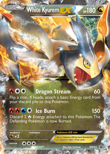 White Kyurem-EX, BW Black Star Promos BW63