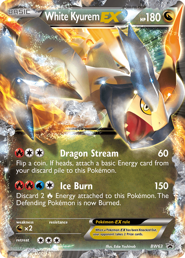 White Kyurem-EX, BW Black Star Promos BW63