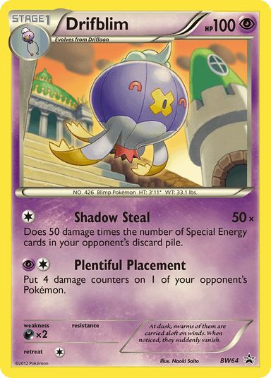 Drifblim, BW Black Star Promos BW64