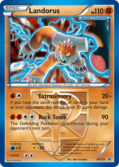 Landorus, BW Black Star Promos BW79