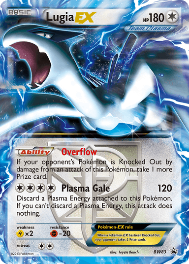 Lugia-EX, BW Black Star Promos BW83