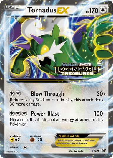Tornadus-EX, BW Black Star Promos BW96