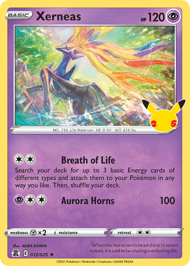 Xerneas, Celebrations 12