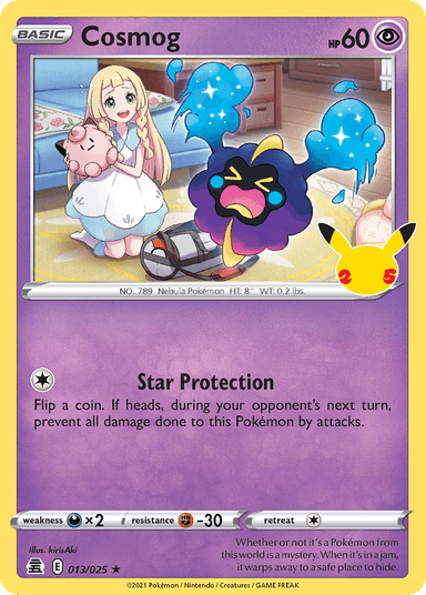 Cosmog, Celebrations 13