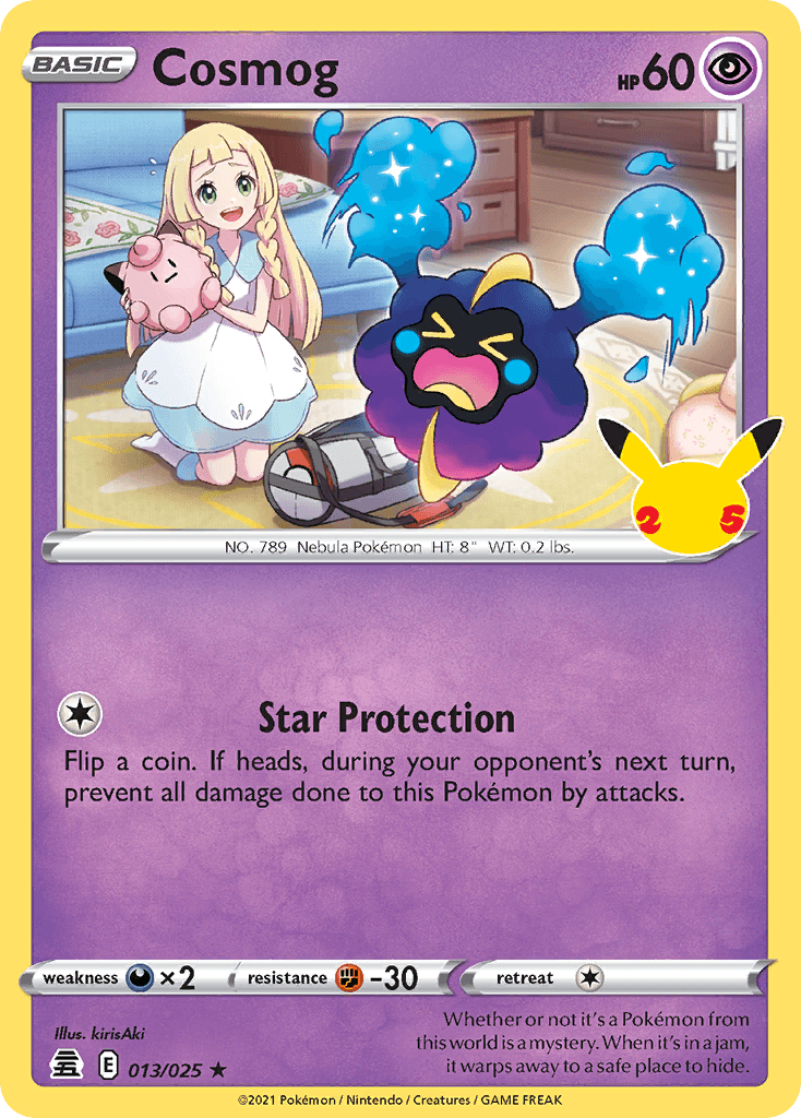 Cosmog, Celebrations 13