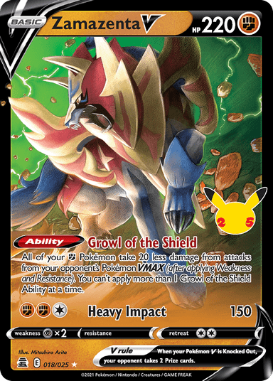 Zamazenta V, Celebrations 18