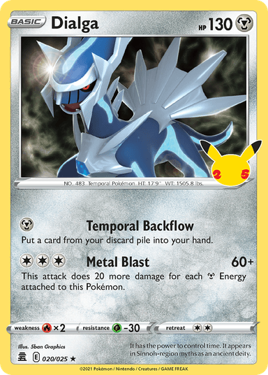 Dialga, Celebrations 20