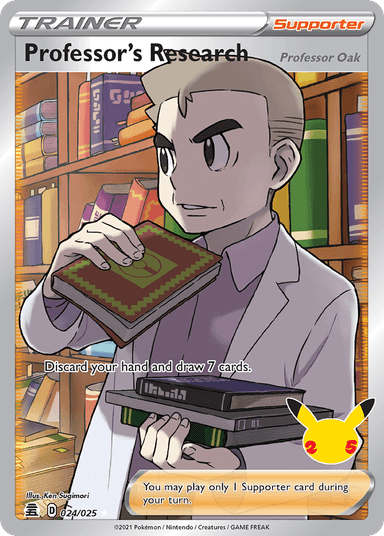 Professor's Research (Professor Oak), Celebrations 24