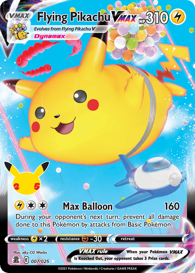 Flying Pikachu VMAX, Celebrations 7