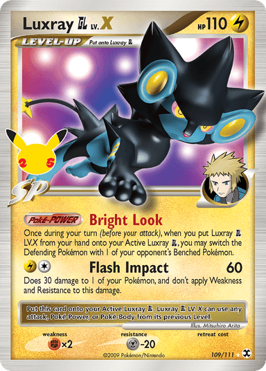 Luxray GL LV.X, Celebrations: Classic Collection 109