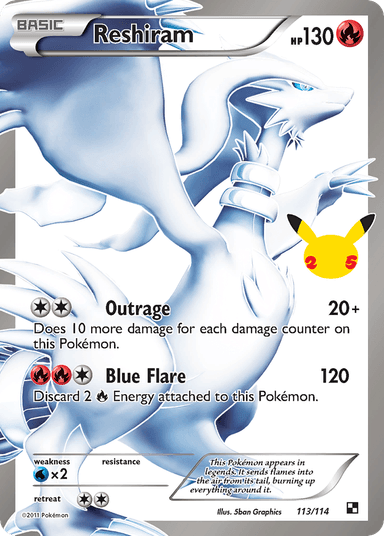 Reshiram, Celebrations: Classic Collection 113