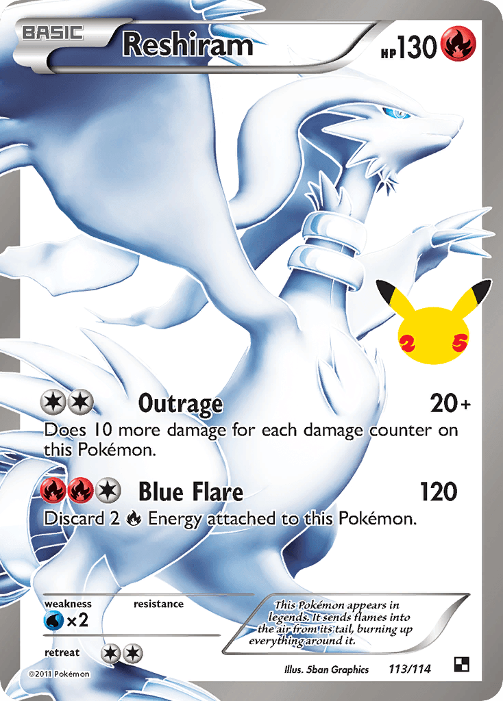 Reshiram, Celebrations: Classic Collection 113